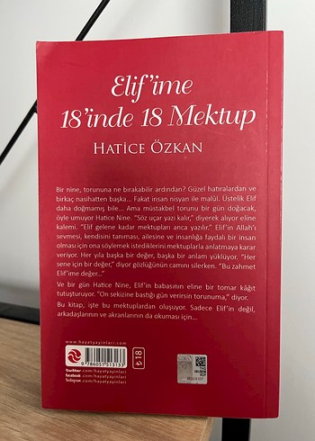 Hatice Özkan'dan Elif'ime 18'inde 18 Mektup - Görsel 2