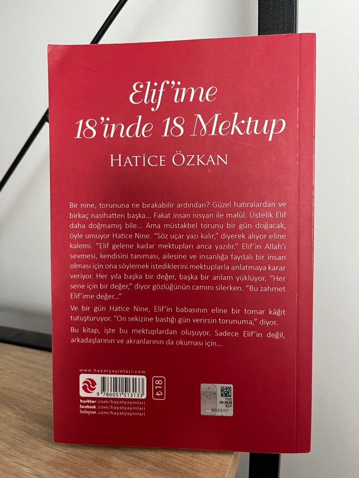 Hatice Özkan'dan Elif'ime 18'inde 18 Mektup - Görsel 2