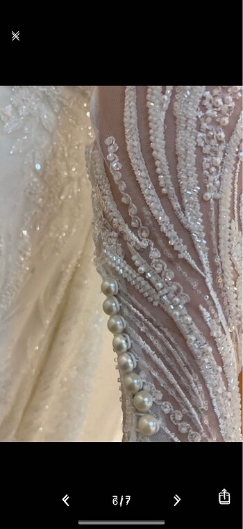 Özel dikim büyük beden Gelinlik - Görsel 6