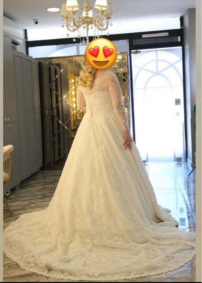 Özel dikim büyük beden Gelinlik - Görsel 4