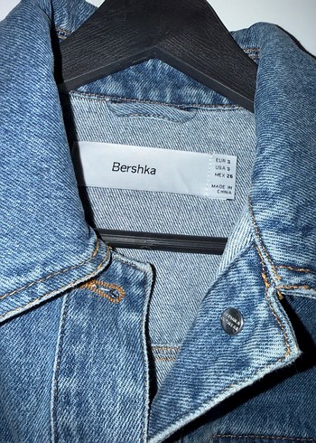 Düğmeli Kot ve Ekose Kadın Gömlek - Görsel 5