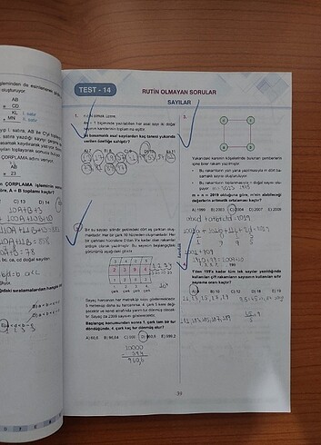  Beden Karekök Yayınları TYT Matematik Soru Bankası