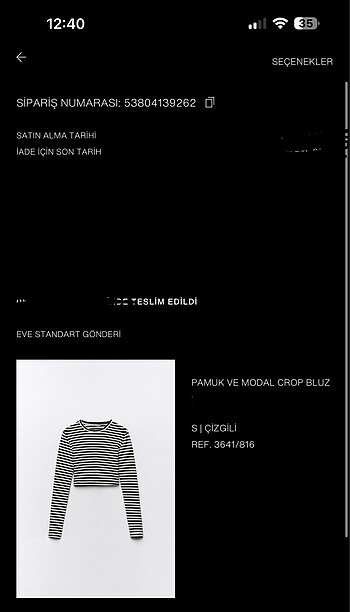 zara üst - Görsel 4