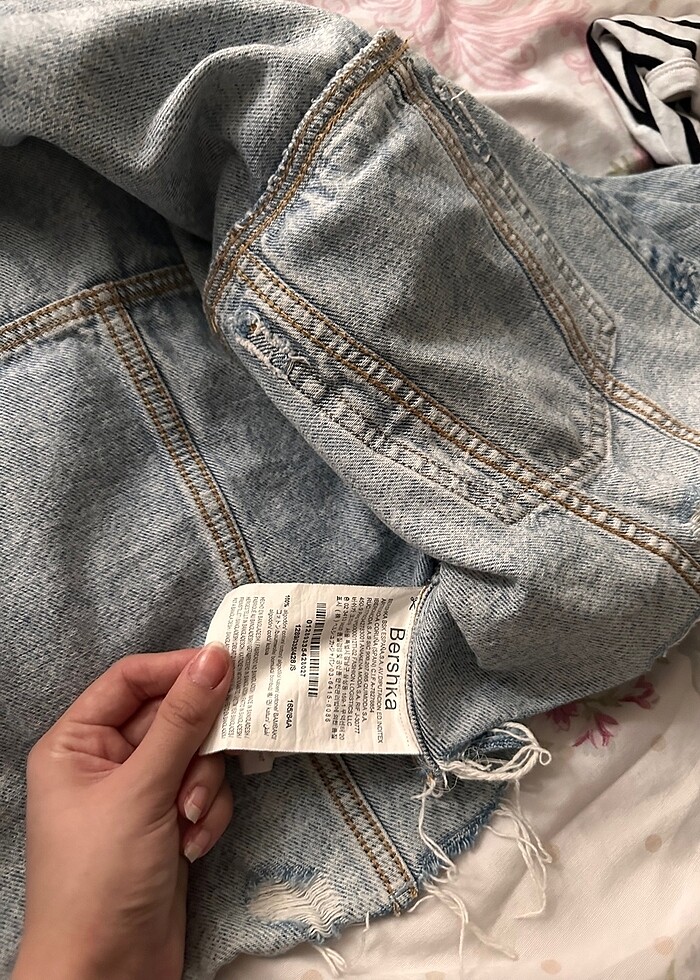 bershka kot ceket - Görsel 5