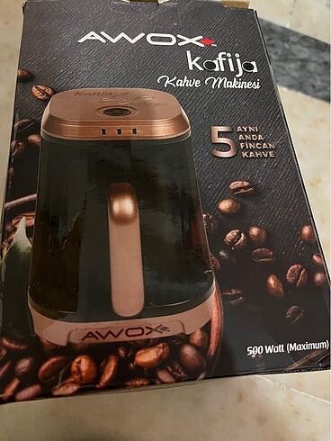 Awox kafija kahve makinesi