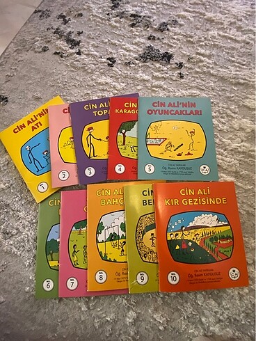 Cin Ali 10 lu kitap seti