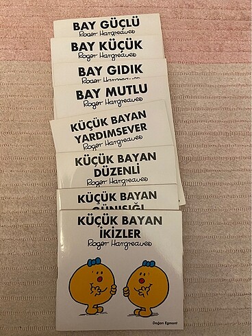 Doğan egmont küçük bay ve bayanlar serisi