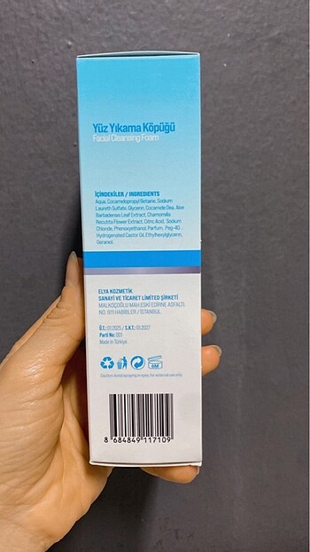 Beden Yüz yıkama köpüğü