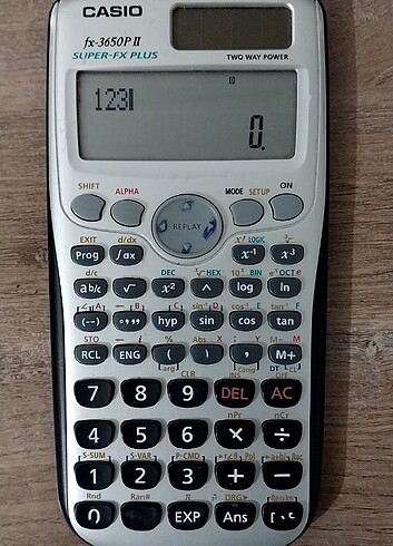 CASIO Hesap Makinesi