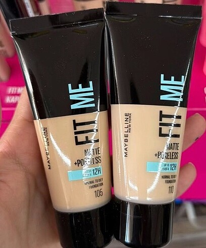 Maybelline fit me fondöten