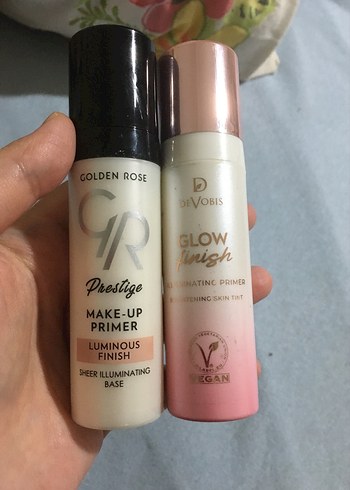 Golden Rose Prestige ve DeVobis Glow Primer Seti