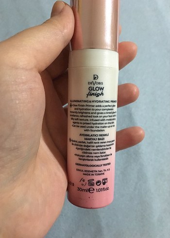 Golden Rose DeVobis Glow Finish Aydınlatıcı Baz