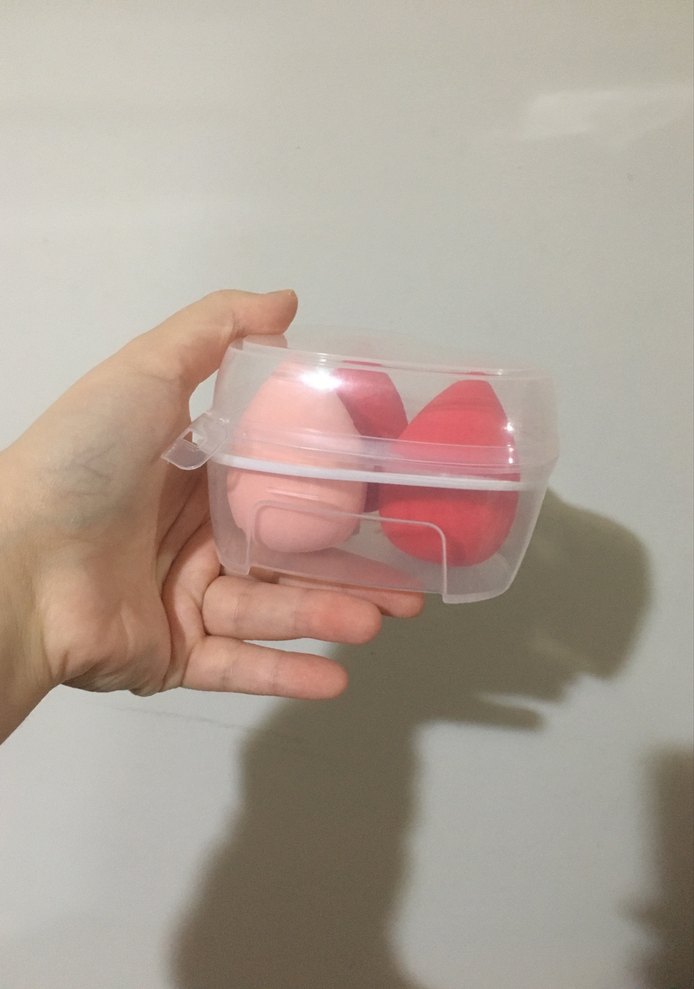 Pastel Pembe Makyaj Süngeri Seti - Görsel 2