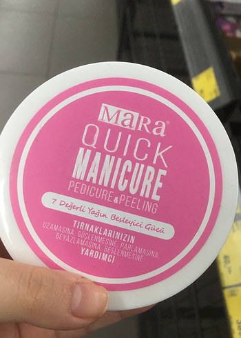MaRa Hızlı Manikür ve Peeling Kremi