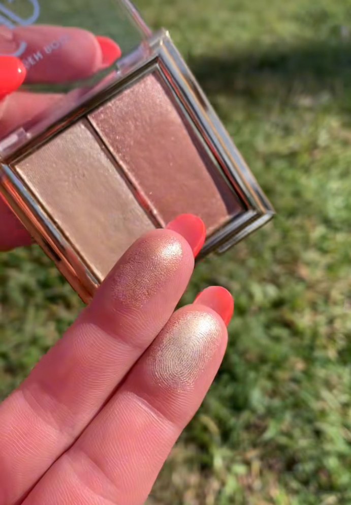 Parlak Altın Renkli Pudra - Görsel 3