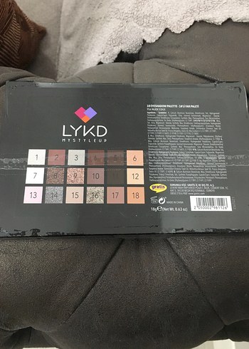 LYKD NUDE Edge Göz Farı Paleti - Görsel 2