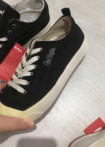 39 Beden Lee Cooper Siyah Kadın Günlük Spor Ayakkabı