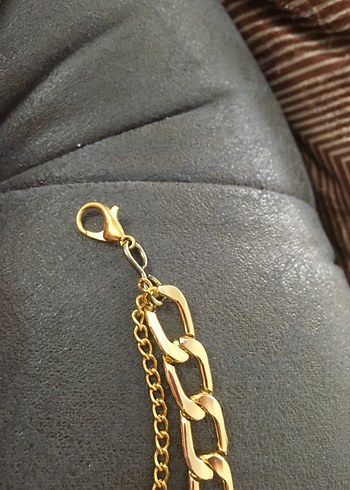 Altın Renk Zincir Detaylı Kadın Vücut Zinciri - Görsel 7