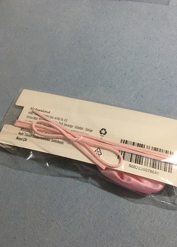 Pastel Pembe Çiçekli choker kolye - Görsel 3