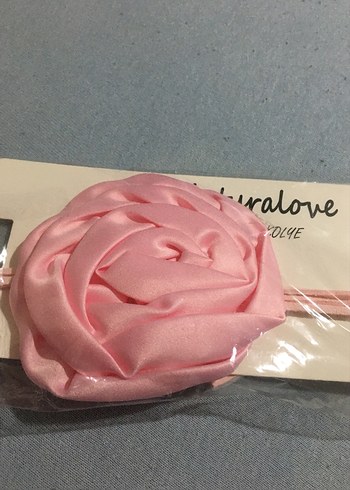 Pastel Pembe Çiçekli choker kolye - Görsel 2