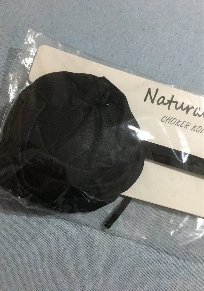 Naturalove Siyah CHOKER KOLYE - Görsel 3