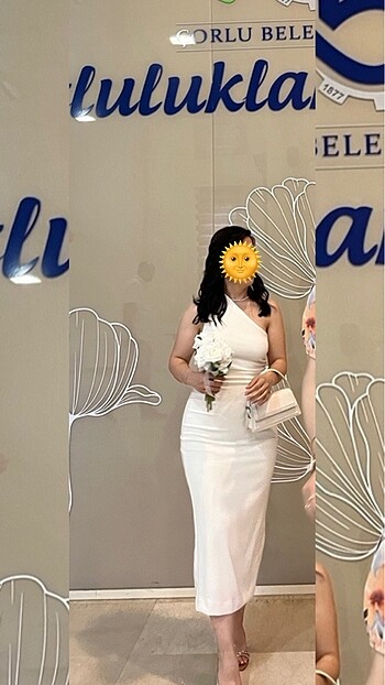 Beyaz elbise