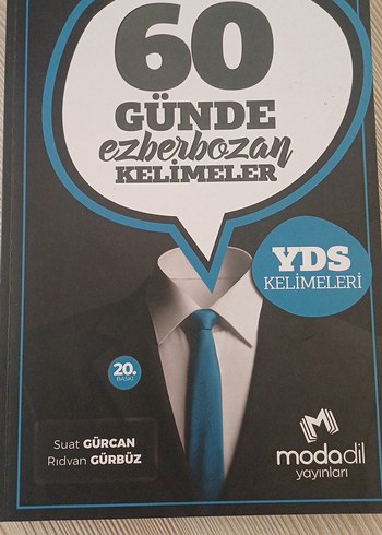 60 Günde Ezberbozan Kelimeler - YDS hiç çözülmemiştir