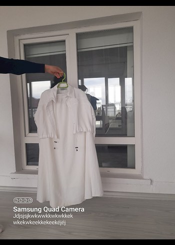 Beyaz etekli takım - Görsel 3