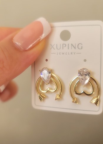 Xuping Altın Renkli Mini Küpe