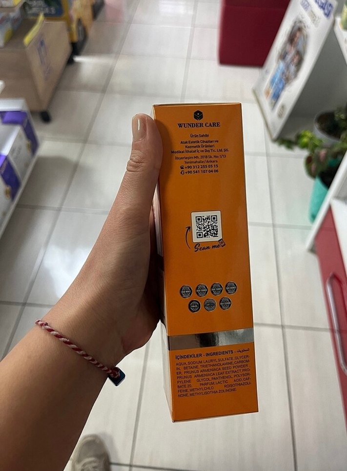 Wunder Care Kayısı Peeling Yüz Temizleyici - Görsel 2