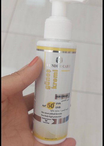 SPF 50 Güneş Kremi Yüz ve Vücut - Görsel 5
