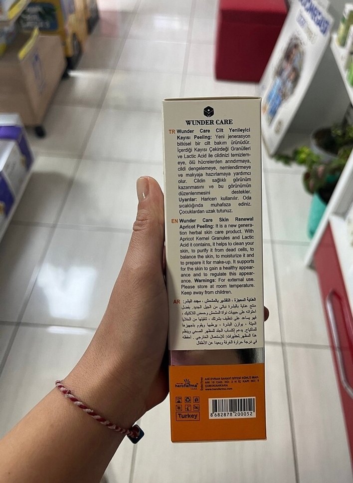 Wunder Care Kayısılı Yüz Peelingi 200 ml - Görsel 4