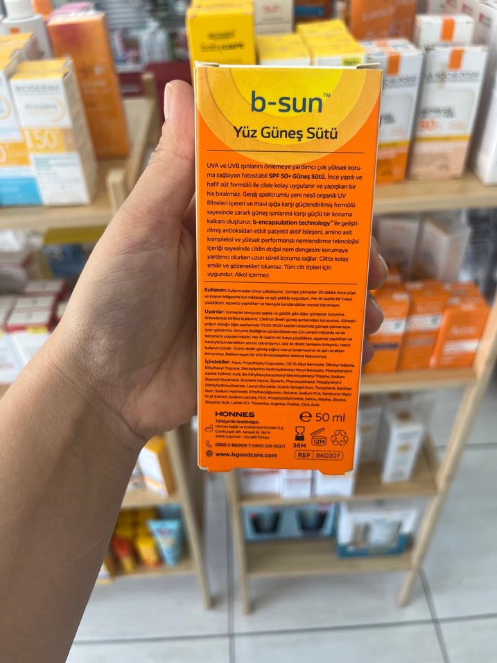 b-good'care SPF 50+ Yüz İçin Güneş Koruyucu - Görsel 4