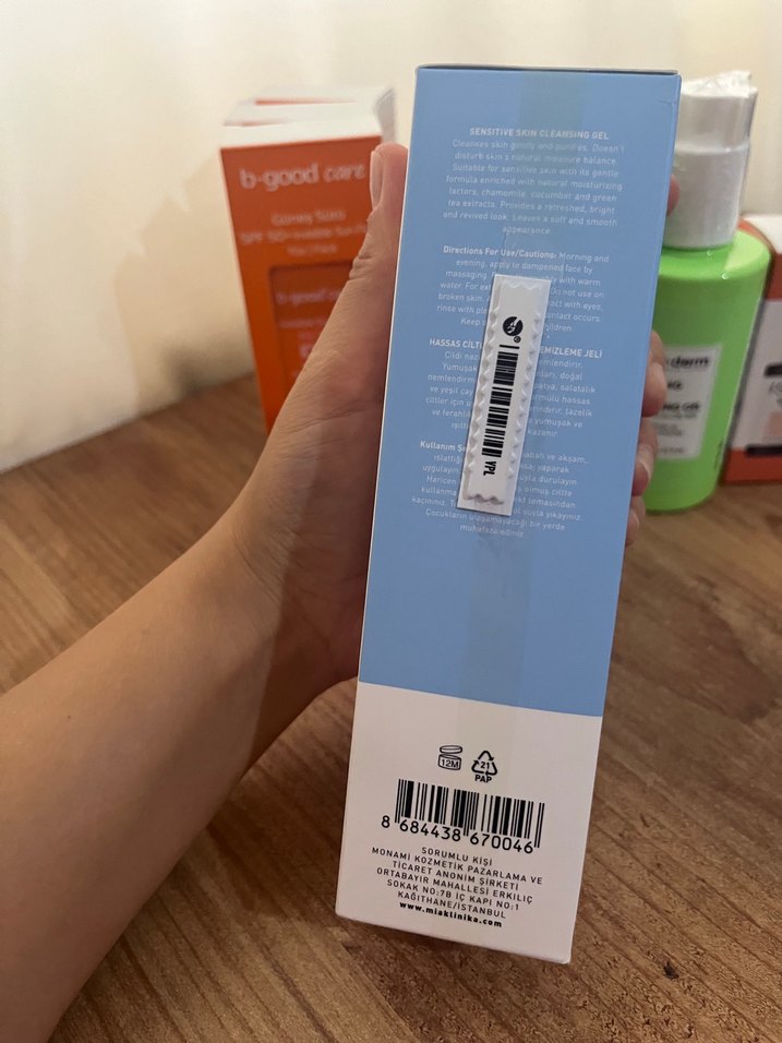 Mia Klinika Hassas Cilt Temizleme Jeli - Görsel 2