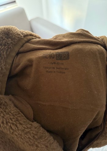 Kahverengi Kürklü Bebek Tulumu - Görsel 2