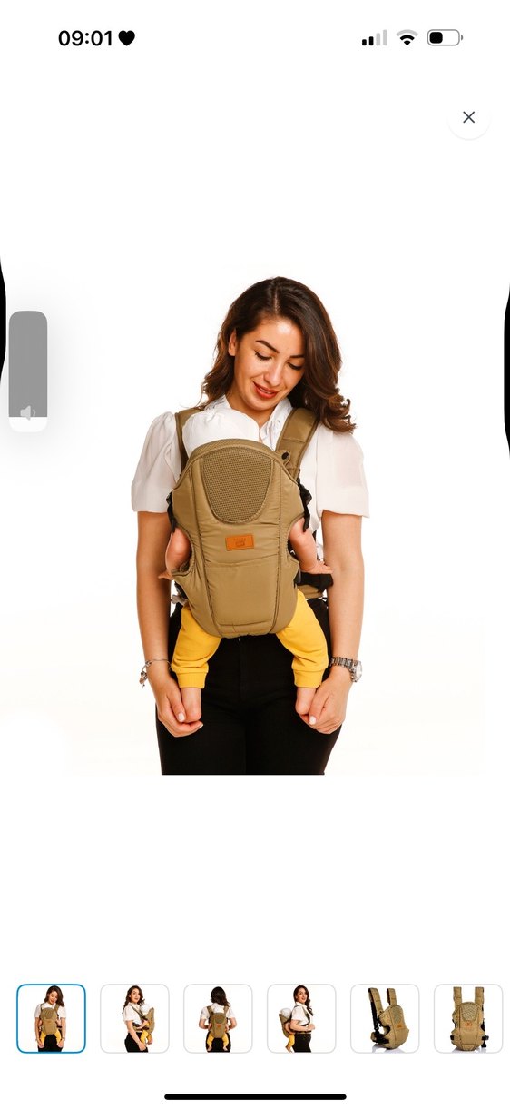 Haki Renkli Bebek Taşıyıcı - Görsel 2