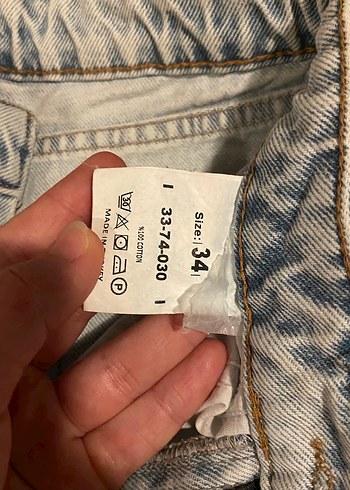 Yırtık Diz Detaylı Açık Mavi Kadın Denim Pantolon - Görsel 3