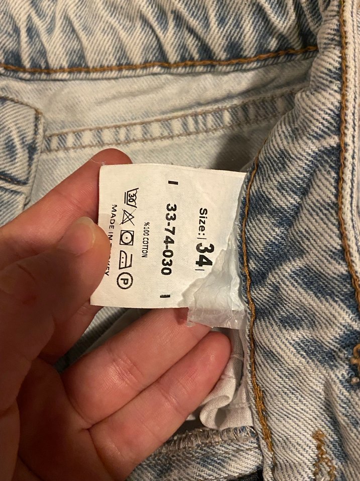 Yırtık Diz Detaylı Açık Mavi Kadın Denim Pantolon - Görsel 3