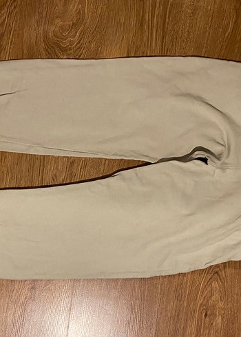 Bej Kadın Lastik Paça Eşofman Altı - Görsel 4