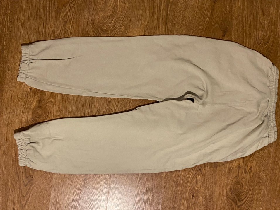 Bej Kadın Lastik Paça Eşofman Altı - Görsel 4