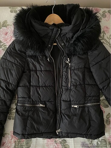 ZARA-Suni Kürklü Mont