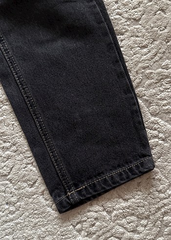 32 Beden siyah Renk Mom Jean