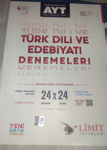 Türk Dili ve Edebiyatı Denemeleri - Limit Yayınları
