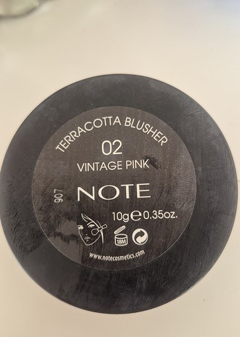 Note Allık 02 Vintage Pink - Görsel 3