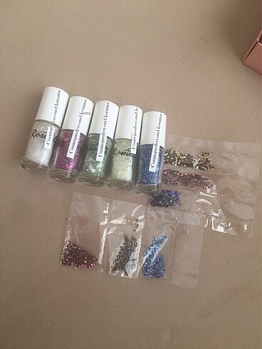 Tırnak süsleme, sim,glitter
