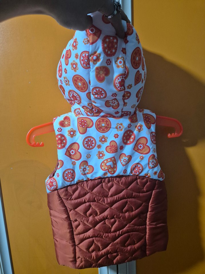 Kız Çocuk Nakışlı Renkli Yelek - Görsel 2