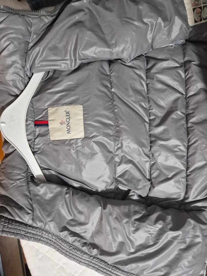 Erkek Çocuk Gri Düğmeli Mont - Görsel 3