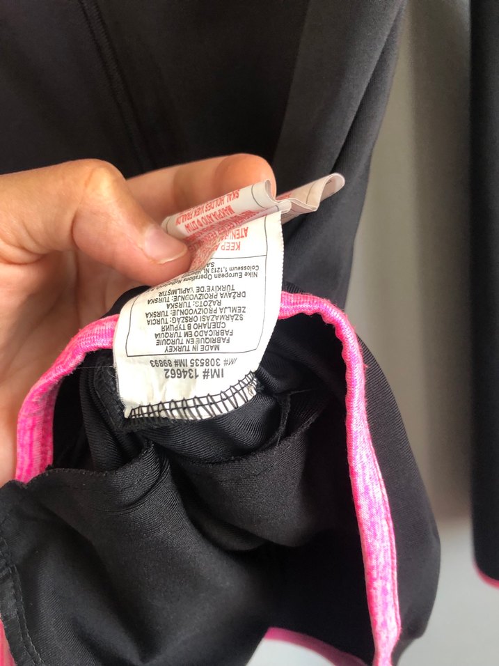 Fermuarlı Yüksek Yakalı Kadın Spor Ceket L beden - Görsel 4