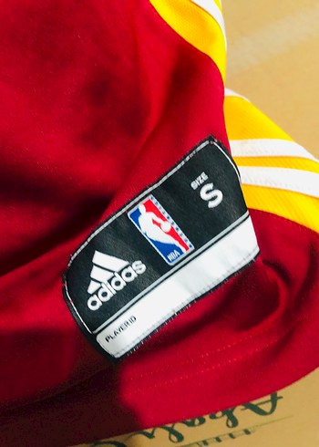 Erkek Kırmızı Cleveland Baskılı Basketbol Forması - Görsel 2