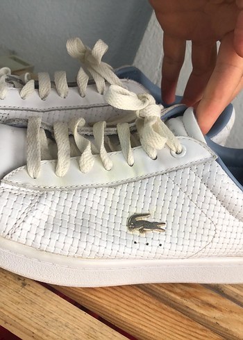 Lacoste 39 numara Desenli Kadın Spor Ayakkabı - Görsel 2